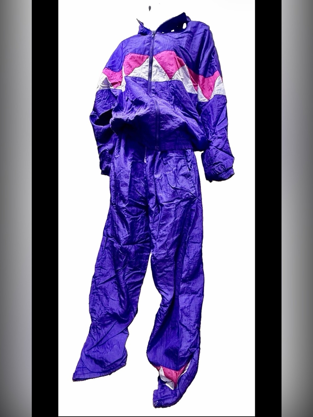 Vintage Winterset Matching Authentic 80s lined tracksuit, Medium